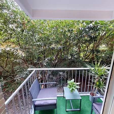 Apartament Immostay S#2 - Free Parking & Balkon, Wifi & Naehe Mercedes Benz